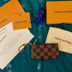 Louis Vuitton Damier Ebene Key Pouch